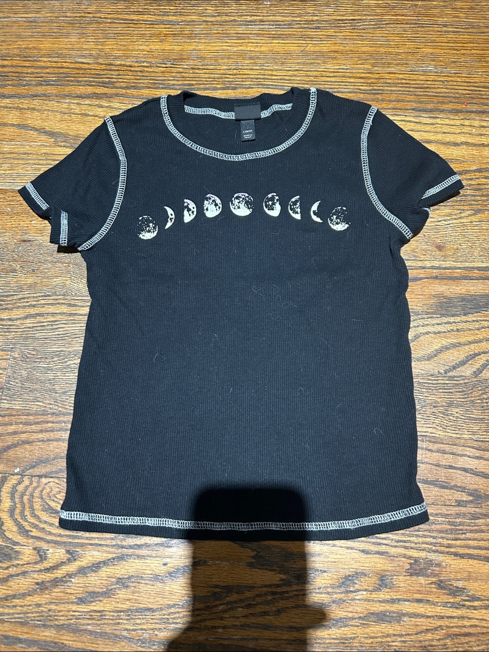 art class Black Short Sleeve Moon Phase Tee